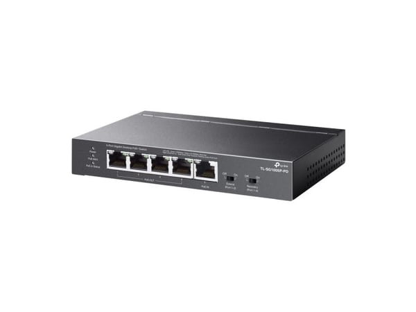 TP-Link TL-SG1005P-PD 5-Port Gigabit Desktop PoE+ Switch