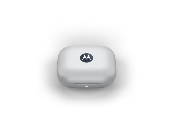 Motorola - True wireless-hodetelefoner med mikrofon - i øret - Bluetooth - aktiv støydemping - stjernelysblå