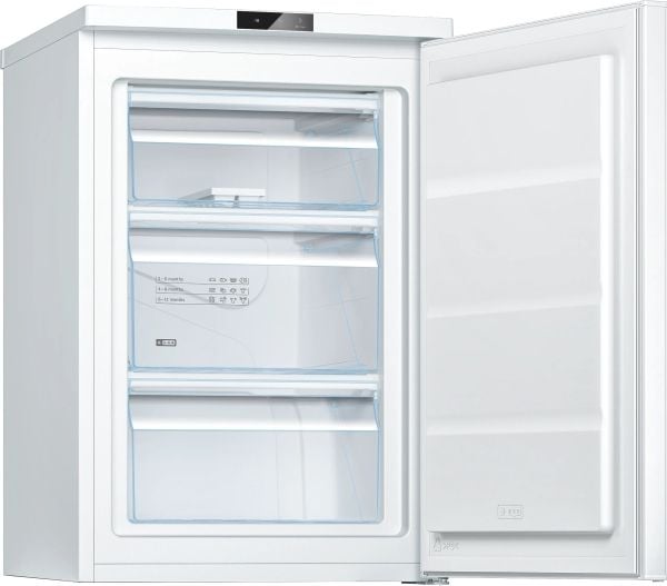 Bosch Serie | 2 GTV15NWEB - Fryser - bredde: 56 cm - dybde: 58 cm - høyde: 85 cm - 83 liter - Klasse E - hvit