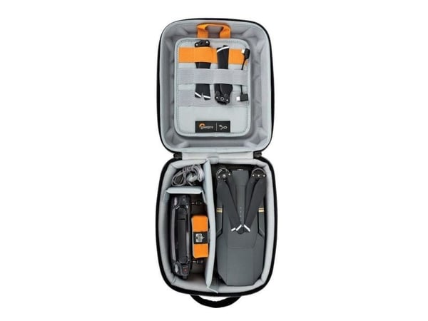 Lowepro DroneGuard CS 150, Hårt fodral, Svart, Monokromatiskt, Dragkedja, 195 mm, 120 mm