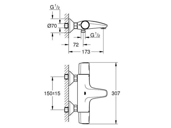 GROHE Precision Trend, Krom