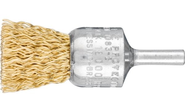 PFERD 43202002, Kopp stålbørste, 6 mm, 2 cm, 18000 RPM, 10 stykker