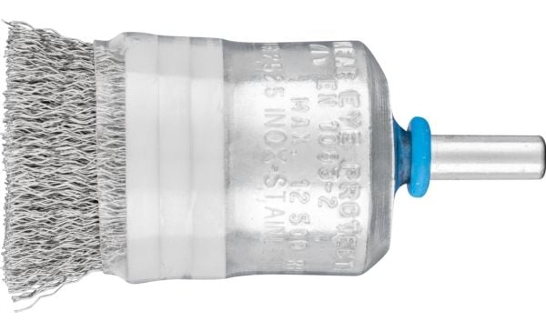 PFERD 43214004, Kopp stålbørste, 6 mm, 2,5 cm, 12500 RPM, 10 stykker