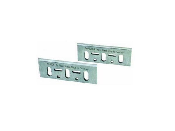 Makita - Planeringsblad - for tre - 2 deler - lengde: 82 mm - bredde: 29 mm - for Makita KP001GM201, KP001GZ
