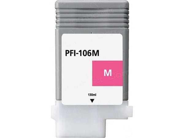 Canon PFI-106 M - 130 ml - magenta - original - bläcktank - för imagePROGRAF iPF6400, iPF6400SE, IPF6450