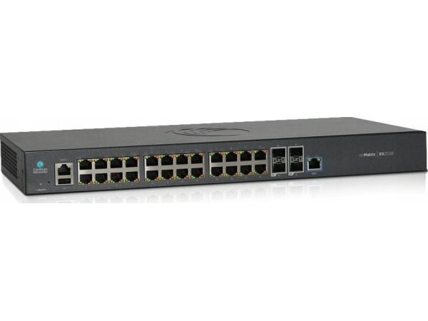 Cambium Networks cnMatrix EX2028 - Switch - Styrt - 24 x 10/100/1000 + 4 x SFP (mini-GBIC) (opplink) - rackmonterbar - AC 100 - 240 V