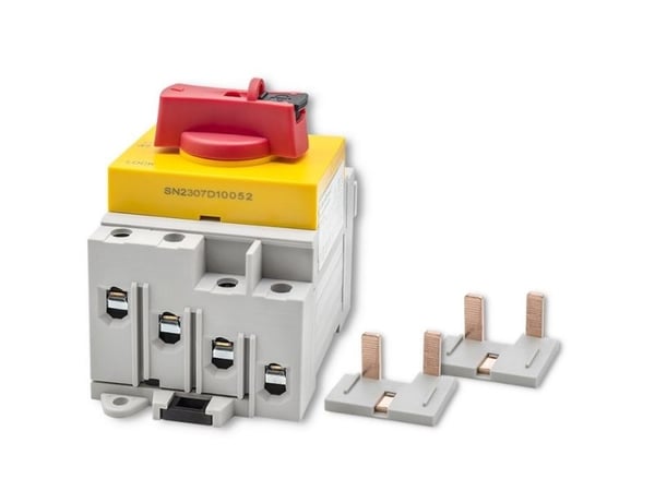 Qoltec - Automatisk kretsbrytare (kan monteras på DIN-skena) - med låsfunktion, huvudströmbrytare, 1200V, 4P