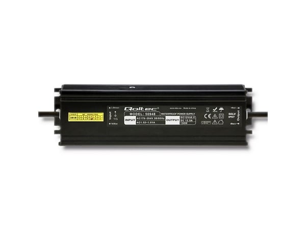 Qoltec - LED-ohjain - 150 Watt - 12,5 A