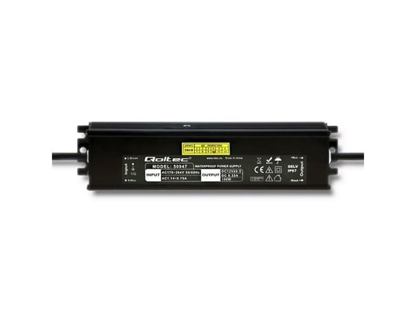 Qoltec - LED-ohjain - 100 Watt - 8,3 A