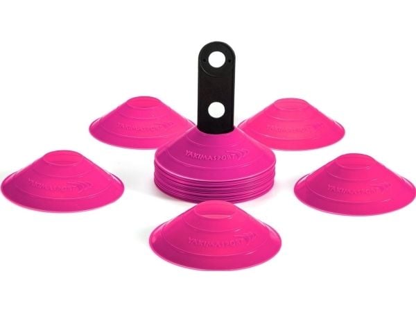 YakimaSport treningsflagg (støtter/kegler/dupper/deksel/sopp) i 1 farge rosa