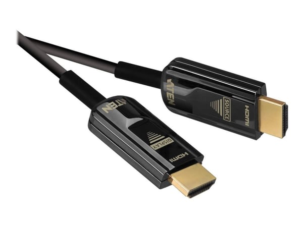 ATEN VanCryst VE781030 - HDMI-kaapeli - HDMI han til HDMI han - 30 m - hybridi kobber/fibertoptik - lajittelu - 4K-tuki, Aktiivinen optinen kaapeli...