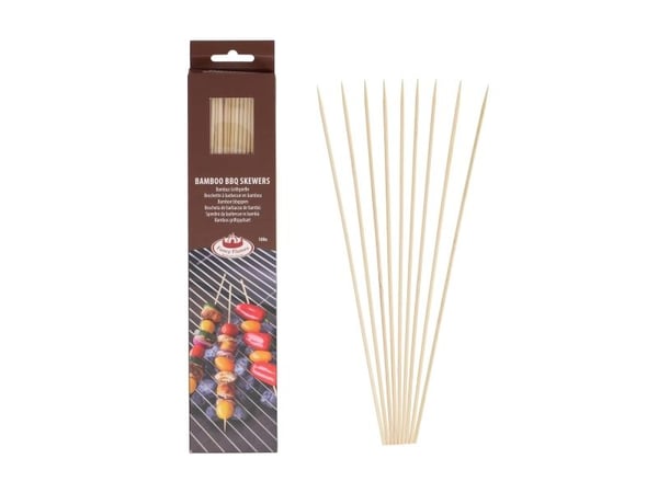 Esschert Design grillspyd i bambus SKEWER BBQ BAMBOO 100 stk FF553