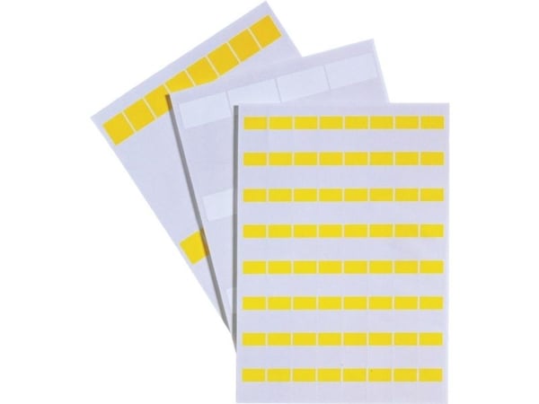 LAPP 83256150 LCK-60 YE Kaapelitarra Fleximark 50 x 19 mm Värimerkintäkenttä: keltainen Tarrojen määrä: 20 kpl LAPP 83256150 LCK-60 YE Kaapelitarra Fleximark 50 x 19 mm Värimerkintäkenttä: keltainen Tarrojen määrä: 20 kpl