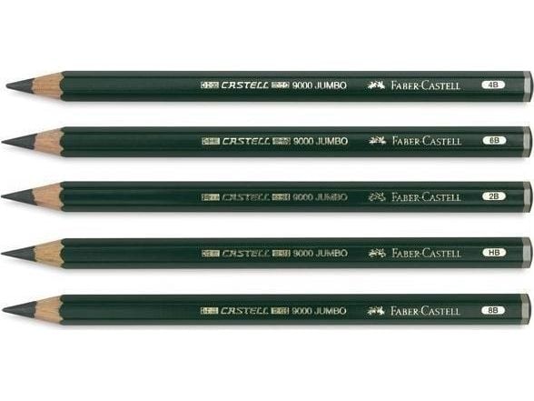 Faber-Castell CASTELL 9000 - Blyant - HB (en pakke 12)