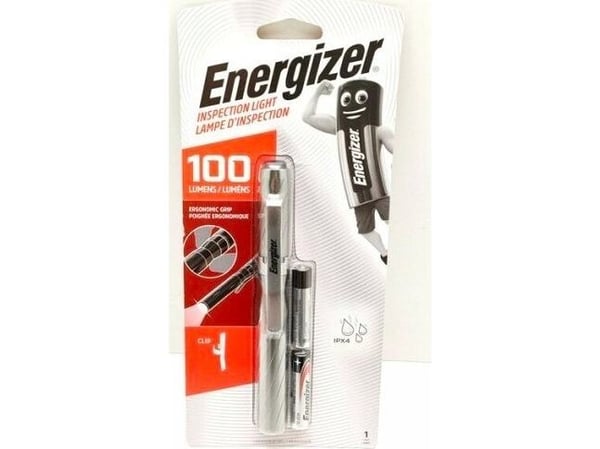 Energizer E301699300 metallinspeksjonslampe lommelykt batteridrevet LED (RGB) 146 mm sort