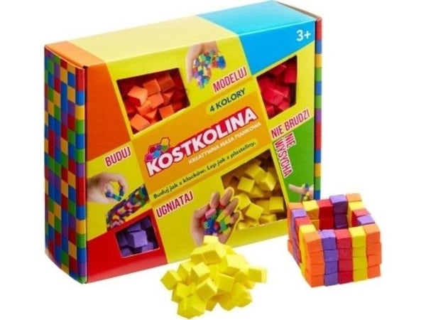 Art and Play fargepenn/kostkola gul 4 farger