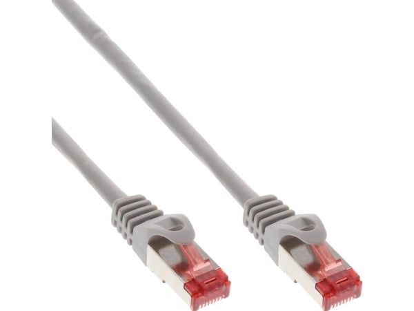 InLine B-76400, 10 m, Cat6, S/FTP (S-STP), RJ-45, RJ-45, Grå