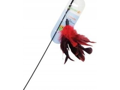 Yarro International katteleketøy fiskestang med fjær 90/90/20 cm