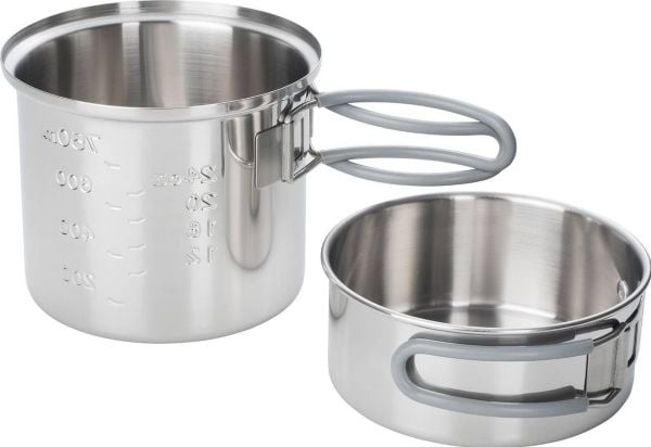ESBIT Edelstahl Topf, Krukke, Rustfritt stål, 1 l, Rustfritt stål, Rustfritt stål, Rustfritt stål