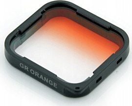 Xrec filter, polariseringsfilter oransje til GoPro HERO 5 6 7 Black