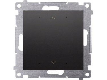 Kontakt Simon Kontaktas-Simon Simon 54 GO Käsilaukkuohjain, jota ohjataan älypuhelimella WiFi 2x5A 230V (moduuli) musta DEZ1W.01/49