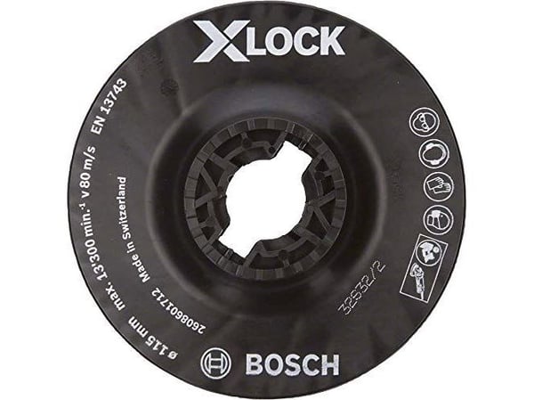 Bosch BAGSKIVE PLAST X-LOCK MEDIUM 115MM