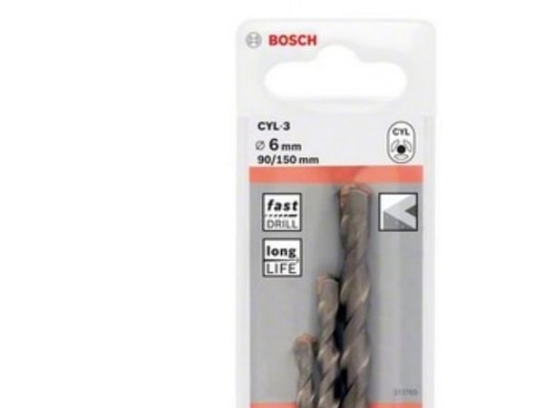 Bosch BETONIHARJA SILVER SLAGBOR 5-6-8MM 3 PAKETTIA