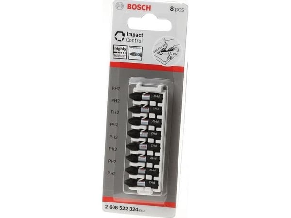 Bosch tilbehør 2608522324 PH 2 kryssbits-sett (1 sett)
