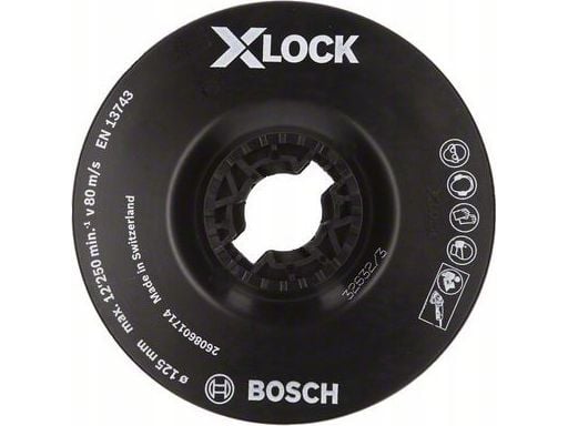 Bosch BAGSKIVE PLAST X-LOCK SOFT 125MM BAGSKIVE PLAST X-LOCK SOFT 125MM