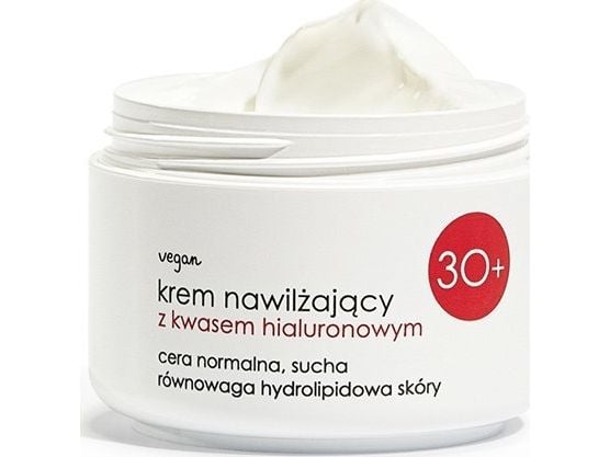 ZIAJA fuktkräm med hyaluronsyra 30+ för torr och normal hud 50 ml
