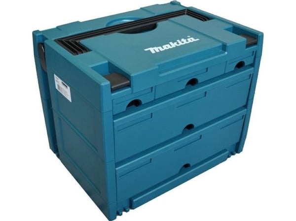 Makita Makpac - Hard eske for verktøy/tilbehør - 5 drawers