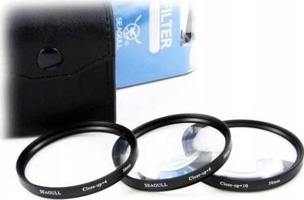 Seagull Lens Filters Makro +4 +8 +10 For 55mm