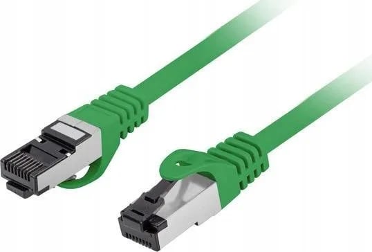 Lanberg - Koblingskabel - RJ-45 (hann) til RJ-45 (hann) - 6.2 mm - S/FTP - CAT 8.1 - grønn