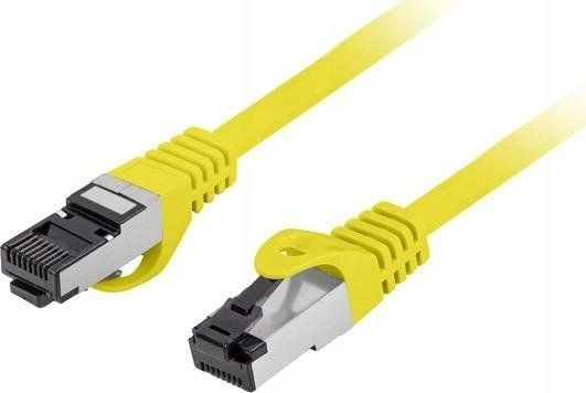 Lanberg Patchcord Lanberg S/FTP cat.8.1 1,5m LSZH CU fluke läpäissyt żółty