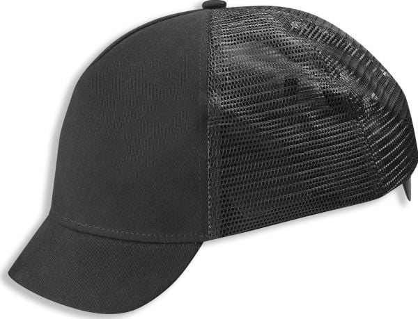 uvex - Impact cap - 60 - 63 cm - mesh stoff - svart