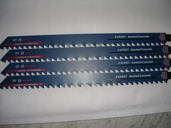 Bosch BAJONETSAVKLINGE S1241HM POREBETON 3 STK POREBETON 3 STK
