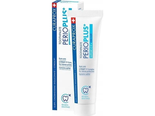 Curaprox PERIO PLUS+ tannkrem 0,09 CHX 75 ml Curaprox PERIO PLUS+ tannkrem 0,09 CHX 75 ml