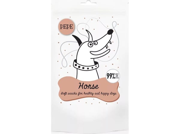 Pet Crate Pepe Pet Crate Mini Chunkies Horse Hunde Godbit 70 g
