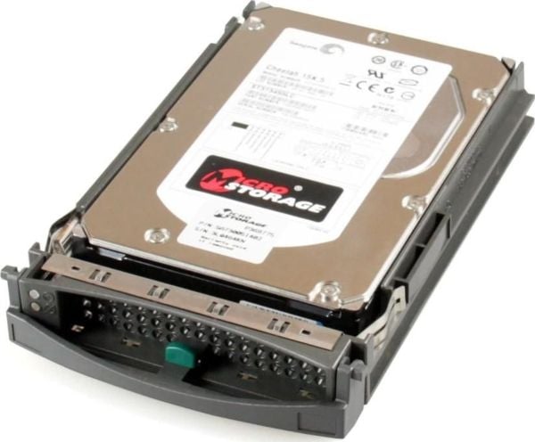 CoreParts - Harddisk - 600 GB - hot-swap - 3.5" - SAS - 15000 rpm - for Fujitsu PRIMERGY RX100 S5, RX100 S6, RX300 S6, TX150 S6, TX150 S7, TX200 S6...