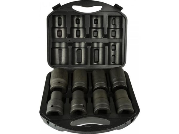 Geko Työkalusarja 1" iskevä jakoavaimen hylsysarja 8EL/19-41MM (5) G10074 GEKO