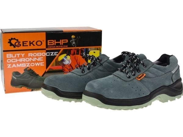 Geko Safety työkengät malli nro.4 Suede PREMIUM r.47 (10)