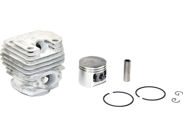 Geko komplett cylinder + topplock till kinesisk bensindriven motorsåg 52cc 45 mm (50)