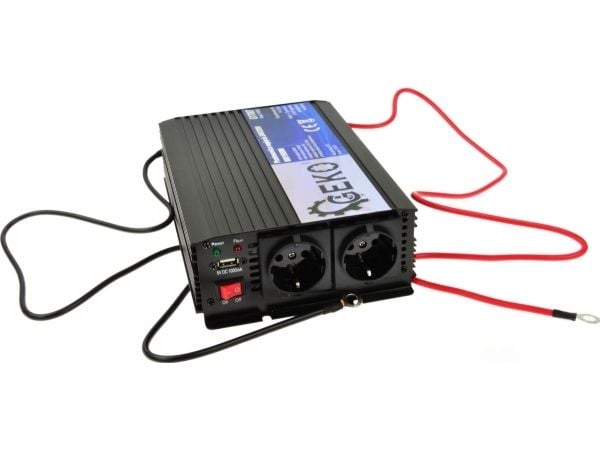 Geko jännitemuunnin 24V/230V 800/1600W (4)