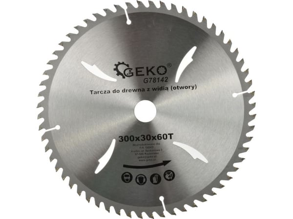Geko puun sahanterä 300x30x60T (G78142)