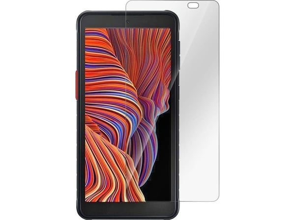 eSTUFF Titan Shield - Skjermbeskyttelse for mobiltelefon - glass - gjennomsiktig - for Samsung Galaxy Xcover 5