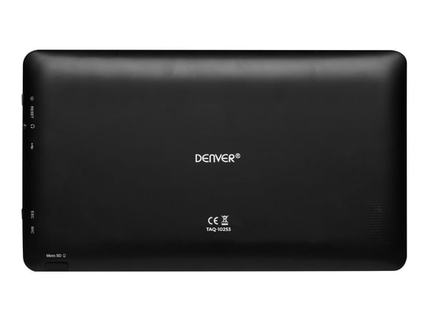 DENVER TAQ-10253 - Tablet - Android 8.1 (Oreo) - 16 GB - 10.1" TFT (1024 x 600) - microSD-spor