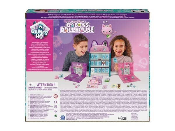 Gabby's Dollhouse 8-in-1 HQ Game