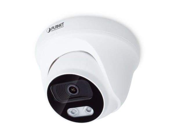 PLANET ICA-4480F, IP-säkerhetskamera, Inomhus & utomhus, Kabel, Tak, Vit, Kupol-formad