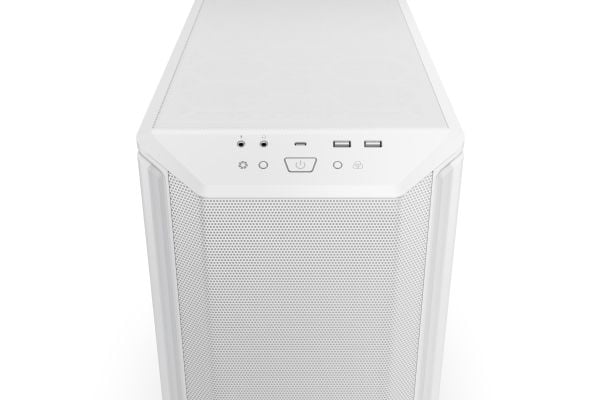 be quiet! Dark Base 701 - Midi-tårn - utvidet ATX (E-ATX) - sidepanel med vindu (herdet glass) - ingen strømforsyning (ATX / PS/2) - hvit - USB/lyd