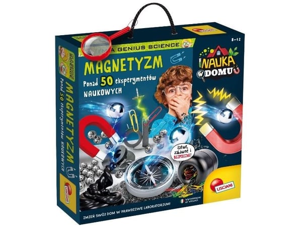 Lisciani sett I'M A Genius Nauka w domu – Magnetisme Lisciani sett I'M A Genius Nauka w domu – Magnetisme